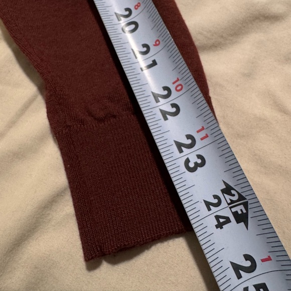 MASSIMO DUTTI MERINO Wool Mock Turtleneck Jersey M Men Warm Sweater - Picture 14 of 15